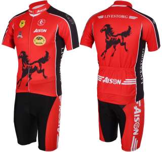   Cycling Jersey short bicycle shirt bike wear suit + psnts  