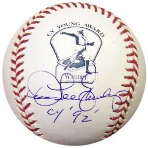  Dennis Eckersley Signed Ball   CY Young PSA DNA #I72190 