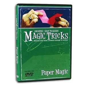  Amazing Easy to Learn Magic Tricks DVD: Paper Magic: Toys 