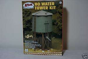 Atlas #703 Water Tower Kit   HO Scale   New in Box 732573007031 
