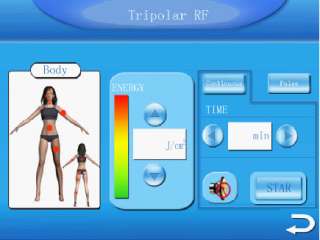 Ultrasonic Cavitation Slimming +Tripolar RF Machine  