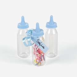 Baby Shower Boy Blue Bottles Party Favors Games Toys Prizes Gifts 