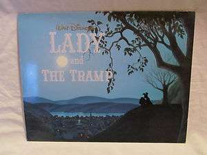 WALT  EXCLUSIVE 4 LITHOGRAPH PORTFOLIO LADY AND THE TRAMP