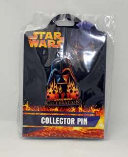 Star Wars Celebration III 3 Logo Pin Darth Vader  