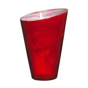  Orrefors Sea Candy Vase, Red