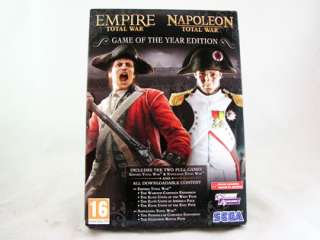Empire &and Napoleon Total War Game of the year GOTY PC  