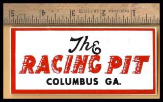 TODAYS ITEM FOR AUCTION IS  a vintage pair of Racing Pit, Columbus 