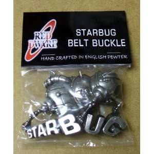 Red Dwarf BBC Series Official Starbug Belt Buckle