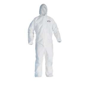 Breathable Splash and Particle Protection Coverall with Hood and Boots 