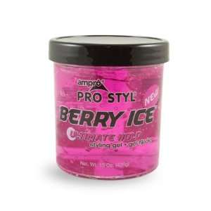  Ampro Pro Styl Berry Ice Styling Gel 15 oz Beauty