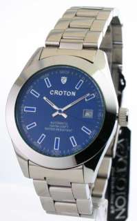 CA301179SSBL Croton Watch Mens Automatic move New Date  