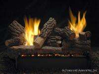 NEW Empire 18 Rock Creek See Through Gas Fireplace Log Set, Slope 