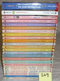 Up for sale are 25 Baby Sitters Club paperbacks by Ann M. Martin. Most 