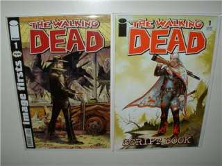 Image Firsts The Walking Dead #1 and Walking Dead Script Book #1 NM+ 