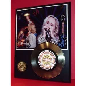  Melissa Etheridge 24kt Gold Record LTD Edition Display 