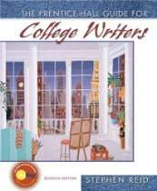 Book Store   The Prentice Hall Guide for College Writers (7th Edition)
