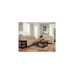  DuraBlend   Natural Reclining Living Room Set by Signature 