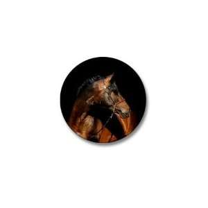  Andalusian Horse Mini Button by CafePress: Patio, Lawn 