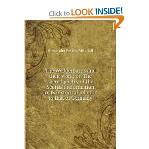   reformation in its historical Mitchell Alexander Ferrier Books
