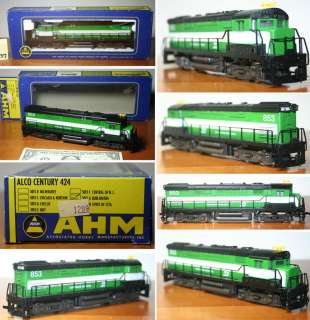 AHM HO Train Diesel Engine locomotive ALCO Century 424  