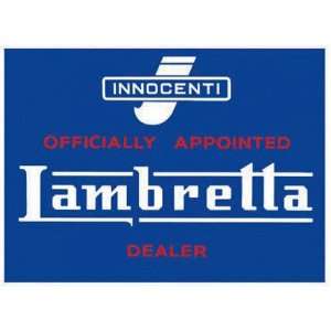  Lambretta Dealer Sign