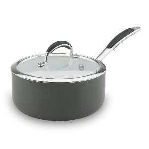  Vinaroz Vitoria Series 8 Inch Hard Anodized Sauce Pan, 3 