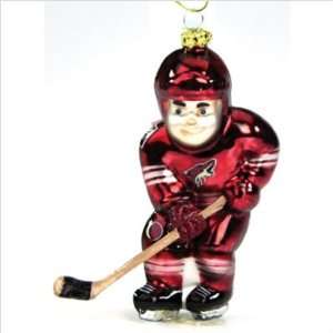   NHL Hockey Blown Glass 4 Christmas Tree Ornament   NHL Hockey: Sports