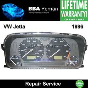 1996 Volkswagen Jetta Instrument Cluster Repair Service 96 VW Dash 