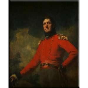 Colonel Francis James Scott 13x16 Streched Canvas Art by Raeburn, Sir 
