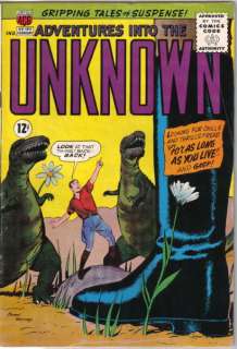 Adventures Into The Unknown Comic Book #130 ACG 1962 FN  