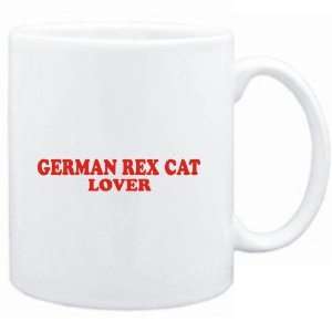  Mug White  German Rex LOVER  Cats