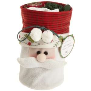  DII Santa Gift Bag with Towels Set
