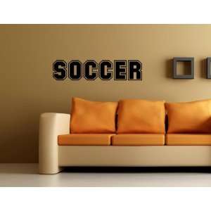  Soccer Vinyl Wall Quotes Stickers Sayings Home Art Decor 