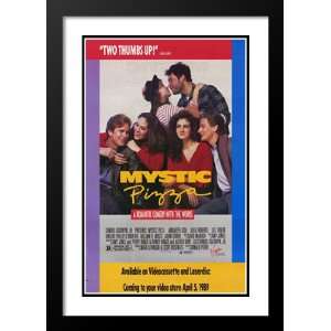 com Mystic Pizza 32x45 Framed and Double Matted Movie Poster   Style 