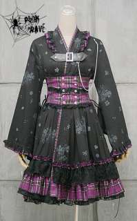 Visual Kei Gothic Lolita Cosplay kimono NANA DRESS emo  