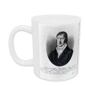  Georg Wilhelm Friedrich Hegel, engraved by   Mug 