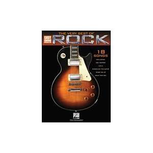  Hal Leonard The Very Best of Rock Easy Guitar Tab Songbook 