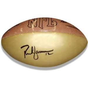 Rich Gannon Autographed Wilson Gold Football  Sports 
