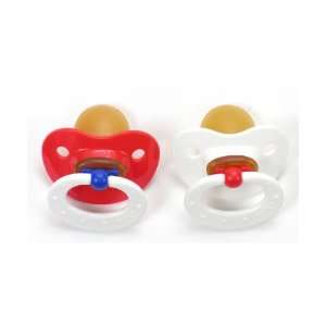  Gerber Nuk 3  Pack Orthodontic Pacifier   red, one size 