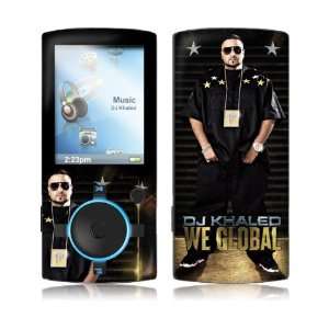   View  16 30GB  DJ Khaled  We Global Skin: MP3 Players & Accessories
