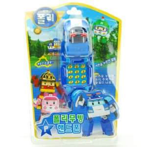  ROBOCAR POLI Transforming Cell Phone Robot Toy: Toys 