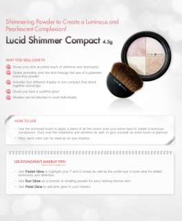 VIDI VICI Lucid Shimmer Compact Pastel Sun Petal Glow (Korean Make up 