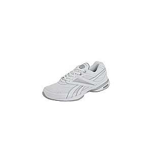  Reebok   EasyTone Reeinspire (White/Silver)   Footwear 
