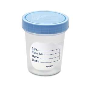 Polypropylene Specimen Container, 4oz, OR Sterile, Case of 100  