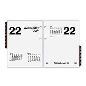   Compact Desk Calendar Refill, 3 X 3 3/4, 2012