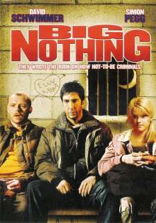 Big Nothing   David Schwimmer Simon Pegg Alice Eve   DVD 687797118097 