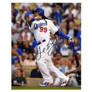  Manny Ramirez Los Angeles Dodgers   Batting   Autographed 