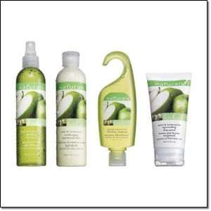    Avon Naturals Refreshing Apple & Honeysuckle 4 Pc Set Beauty