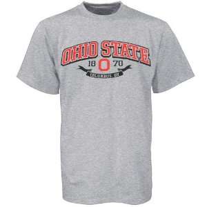  Ohio State Buckeyes Ash School Pride T shirt: Sports 