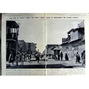  1923 NINEVEH STREET IRAQ MOSUL CAMEL ARABS PHOTOGRAPH 